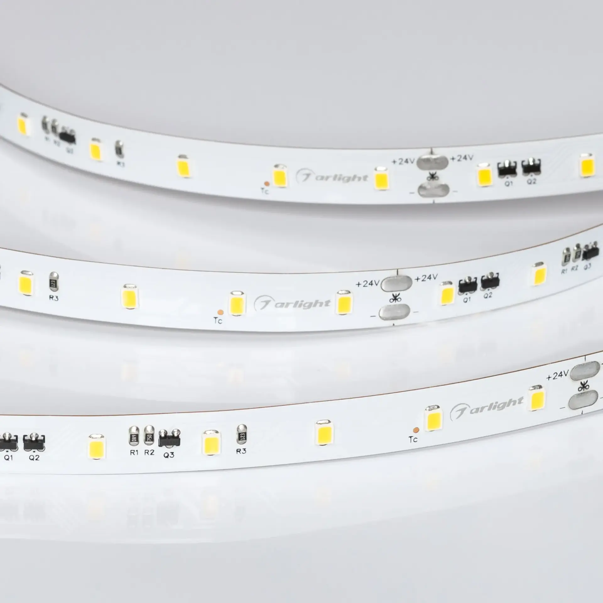 Светодиодная лента IC-A60-10mm 24V White6000 (4.8 W/m, IP20, 2835, 20m)