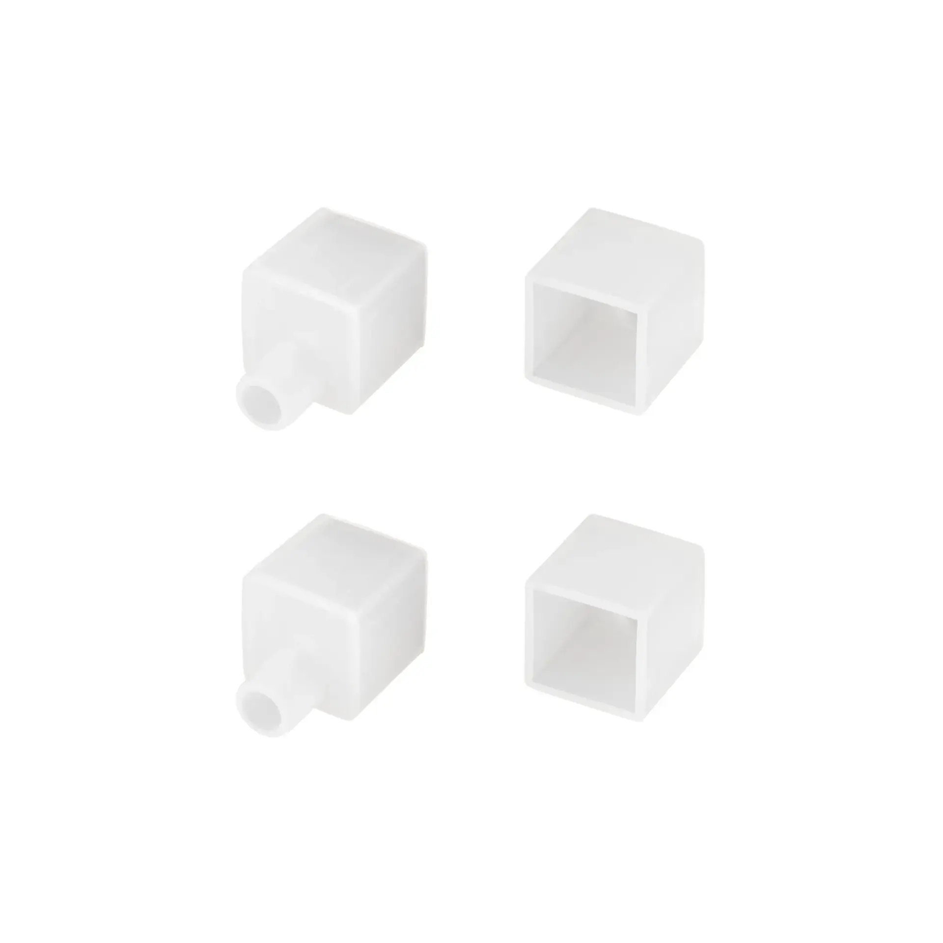 Заглушка WPH-FLEX-1212-TOP WHITE с отверстием