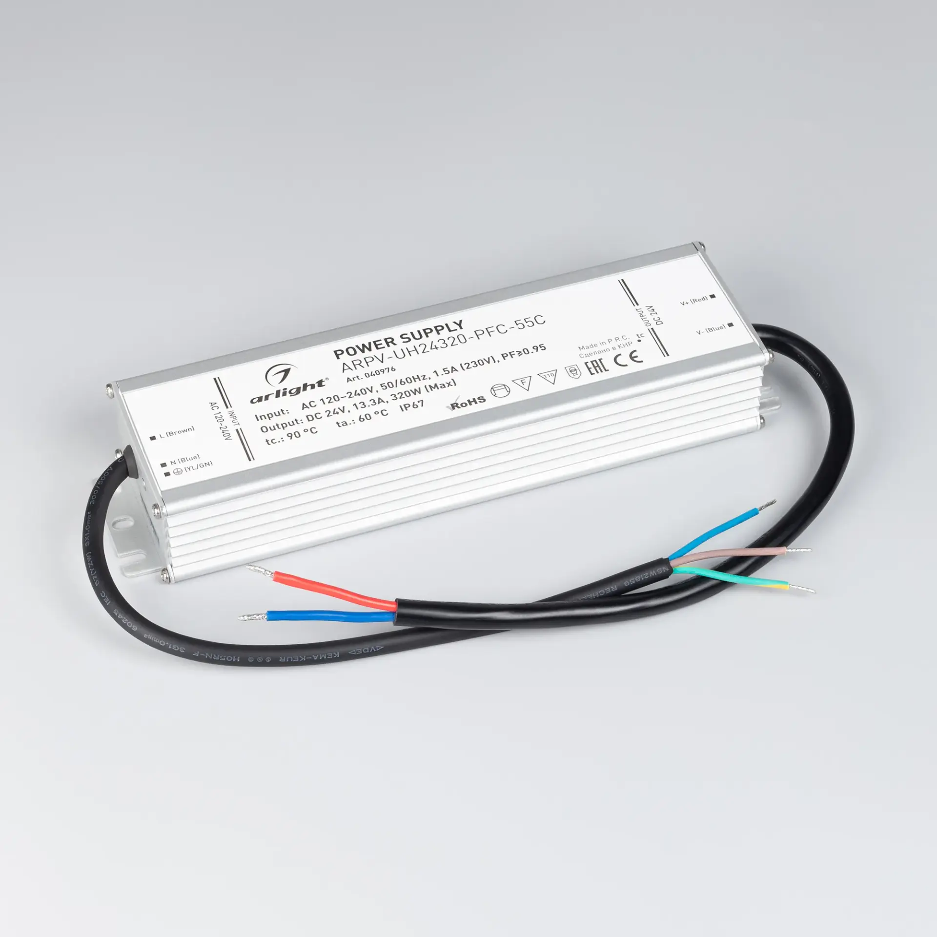 Блок питания ARPV-UH24320-PFC-55C (24V, 13.3A, 320W)