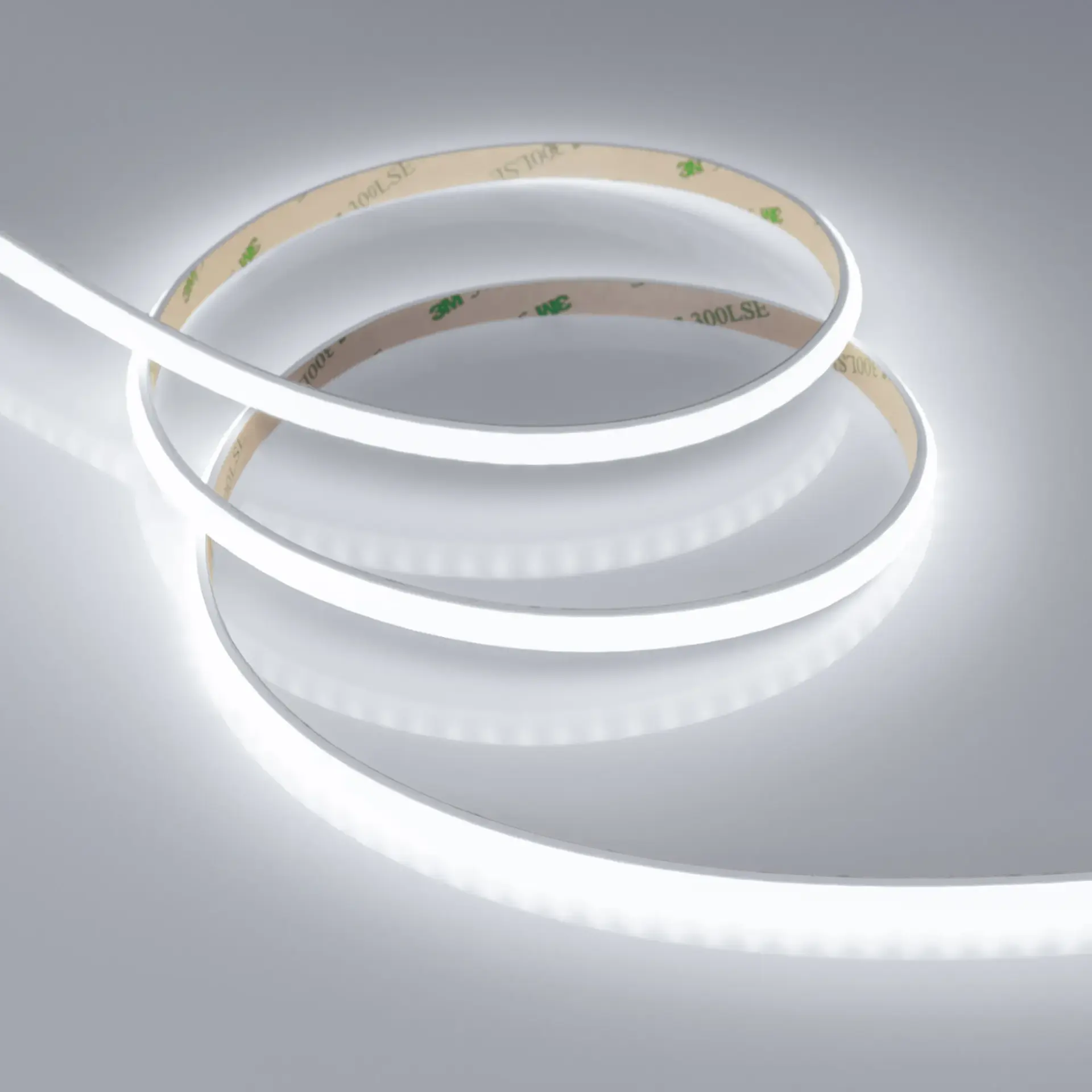 Светодиодная лента герметичная RTW-PW-A160-8mm 24V White6000 (10 W/m, IP66, 2835, 5m), ракурс 4