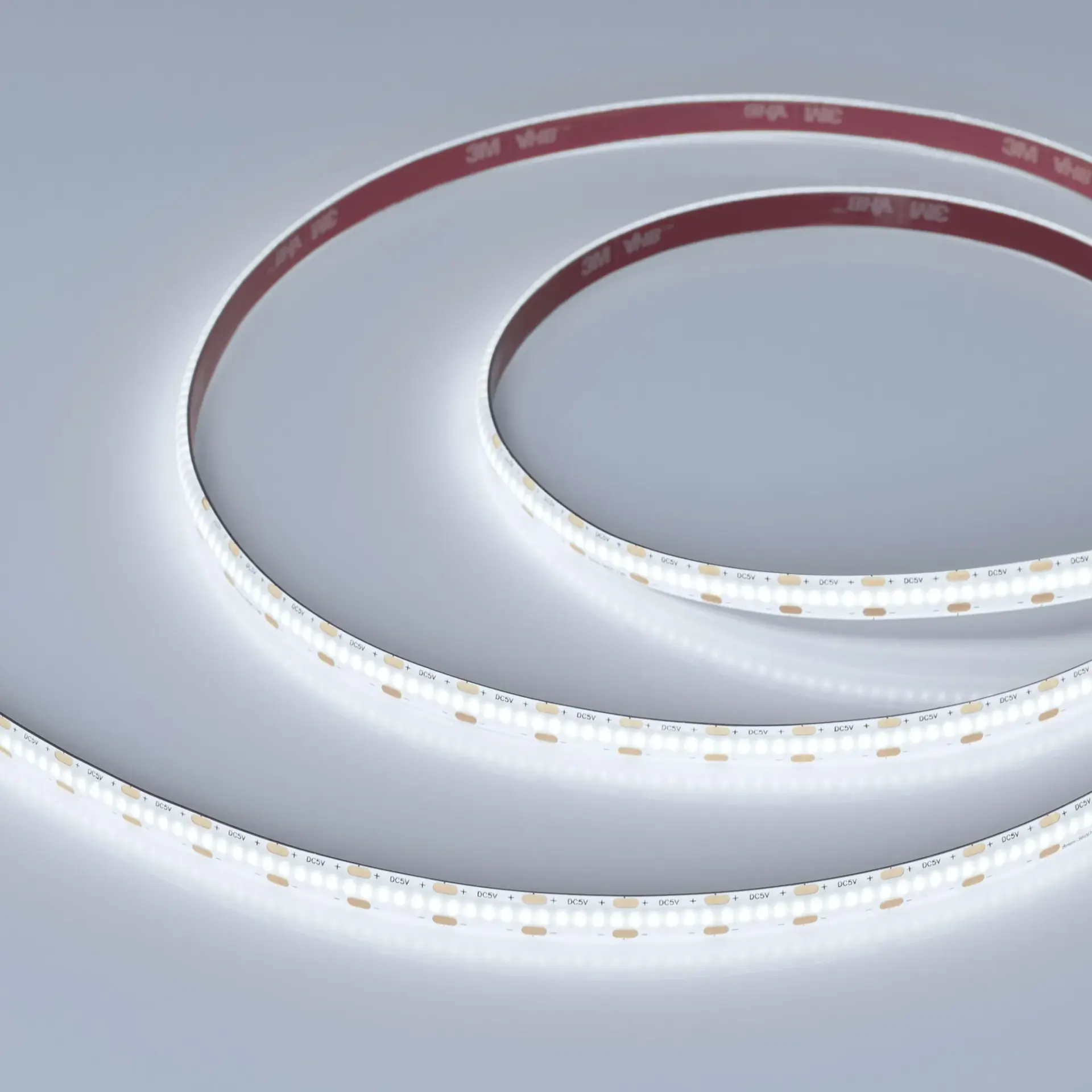 Светодиодная лента герметичная COB-SE-X360-8mm 5V White6000 (5 W/m, IP65, CSP, 5m)