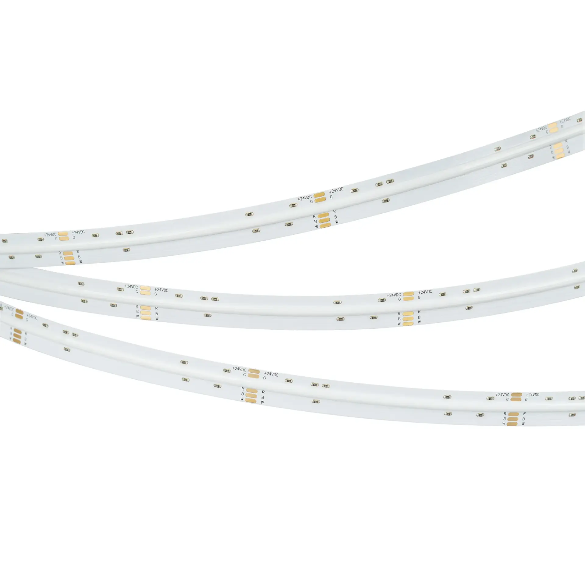 Светодиодная лента COB-X768-12mm 24V RGBW-Day (15 W/m, IP20, CSP, 5m), ракурс 4