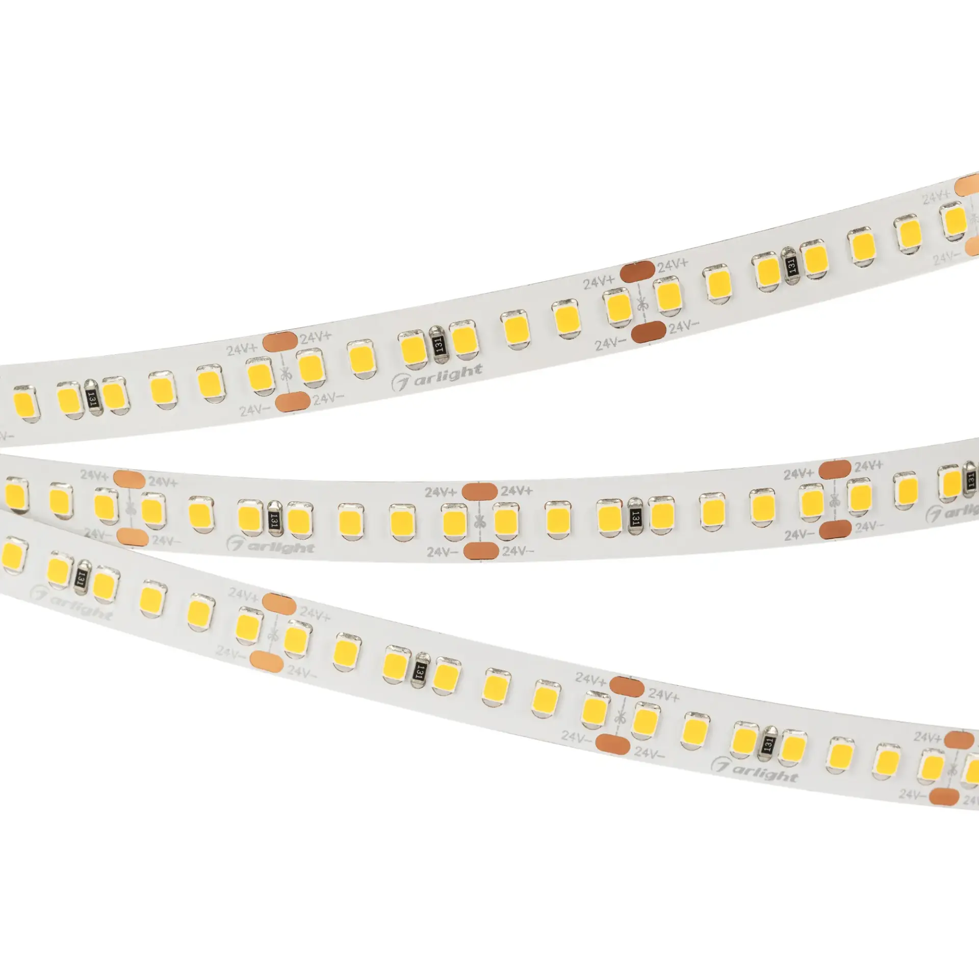 Светодиодная лента UL-A168-10mm 24V Warm2700 (17 W/m, IP20, 5m)
