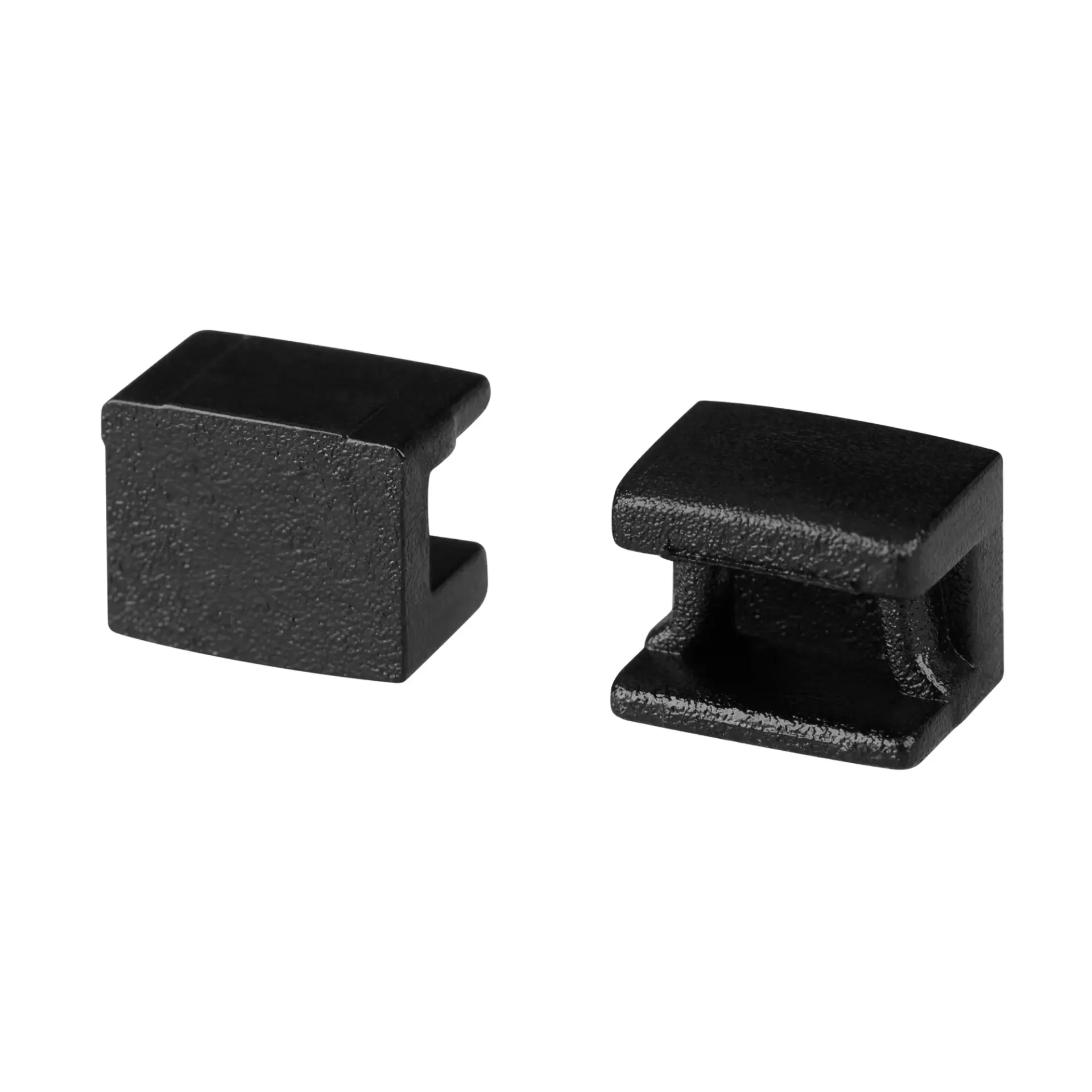 Заглушка PLINTUS-FANTOM-BENT BLACK глухая