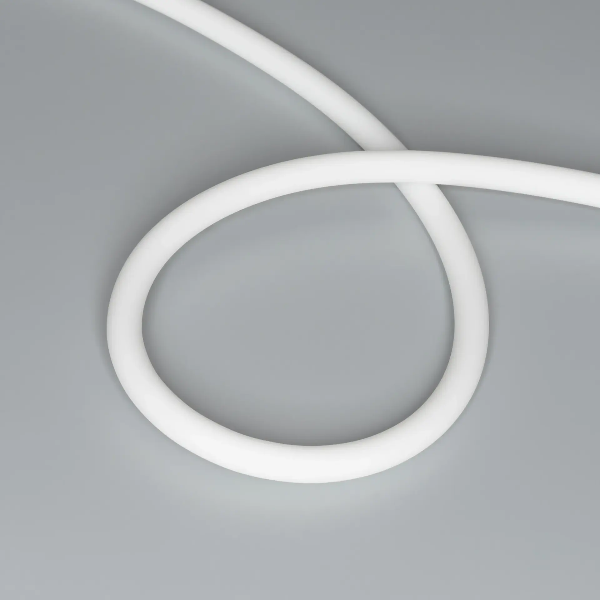 Гибкий неон MOONLIGHT-TOP-S-M560-D13mm 24V Warm3000 (13 W/m, IP65, 5m, wire x1, трос), ракурс 3
