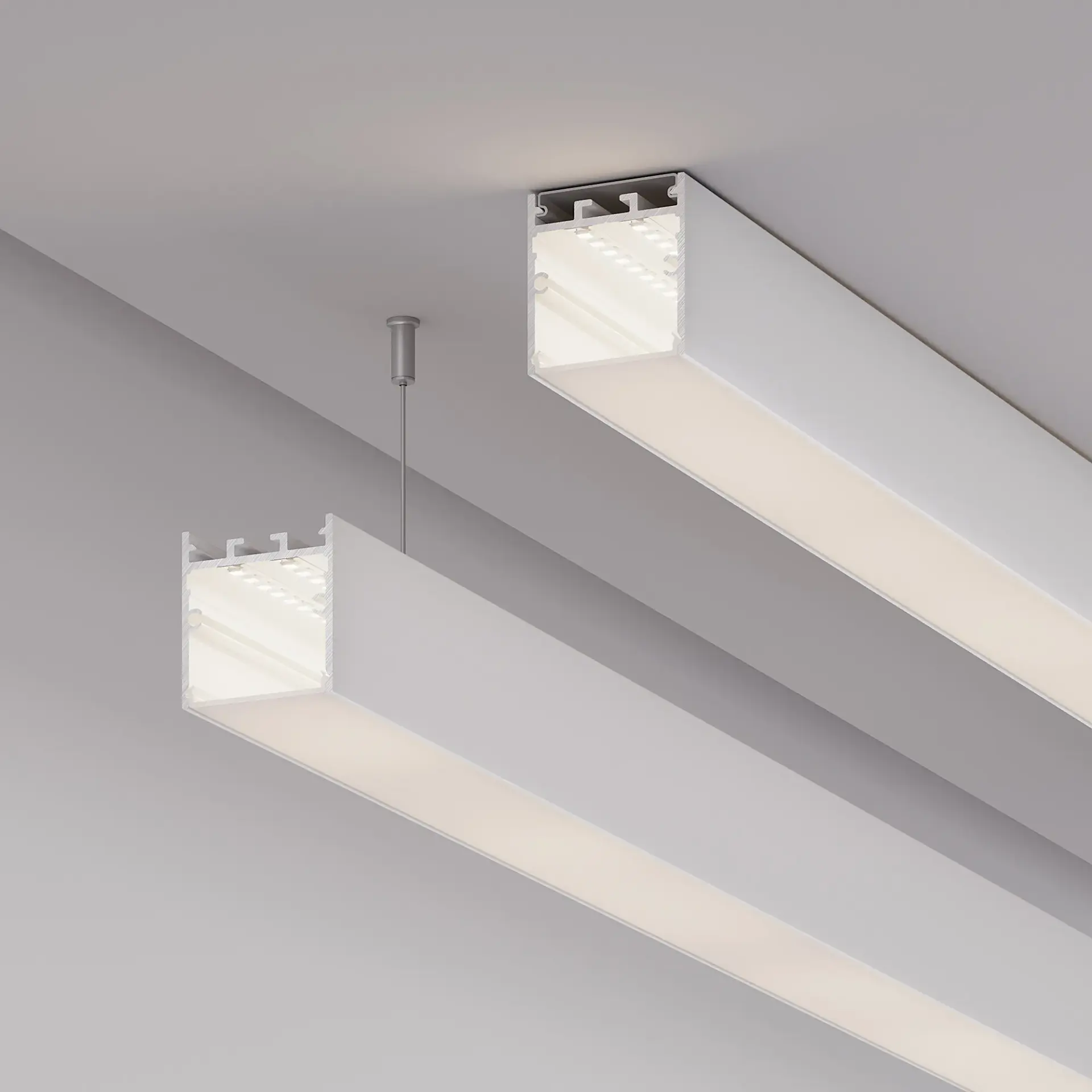 Профиль SL-LINE-3638-LW-3000 WHITE, ракурс 4