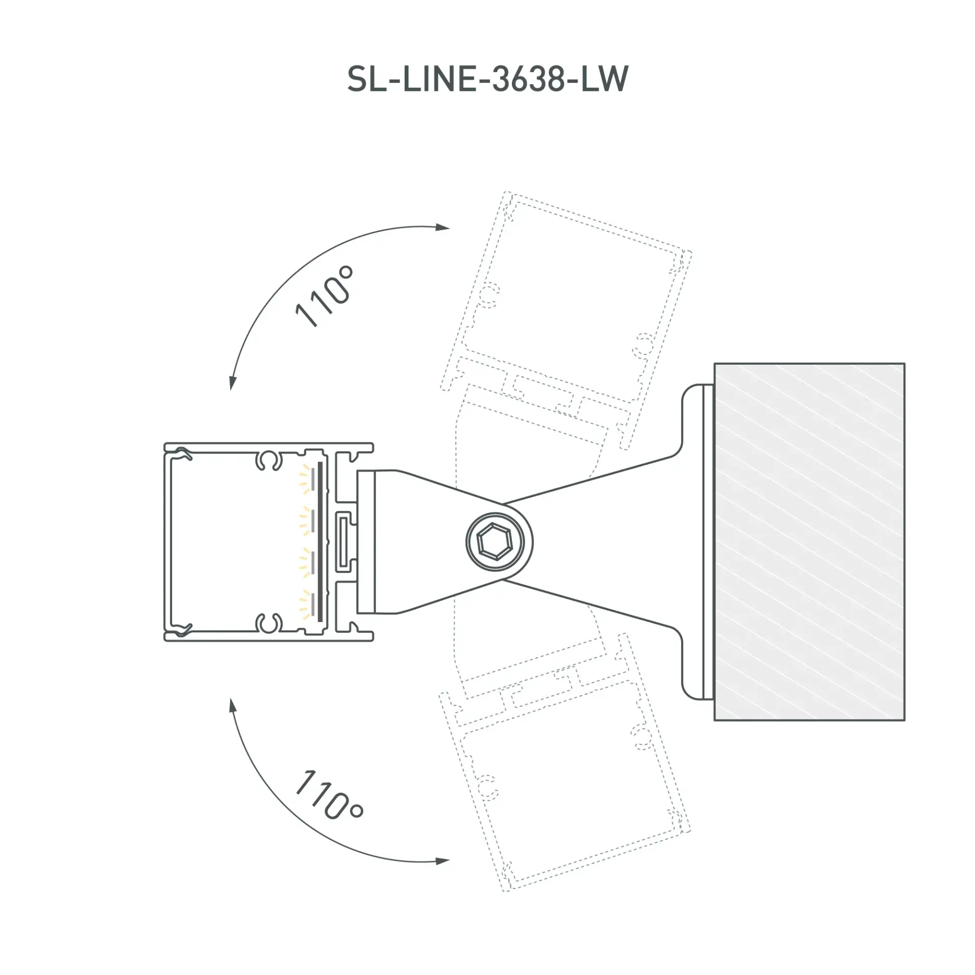 Профиль SL-LINE-3638-LW-3000 WHITE