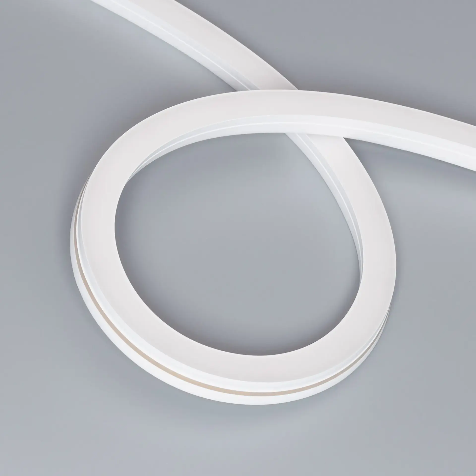 Гибкий неон MOONLIGHT-SIDE-X280-16x16mm 24V Warm2700(10 W/m, IP67, 15m, wire x1), ракурс 3