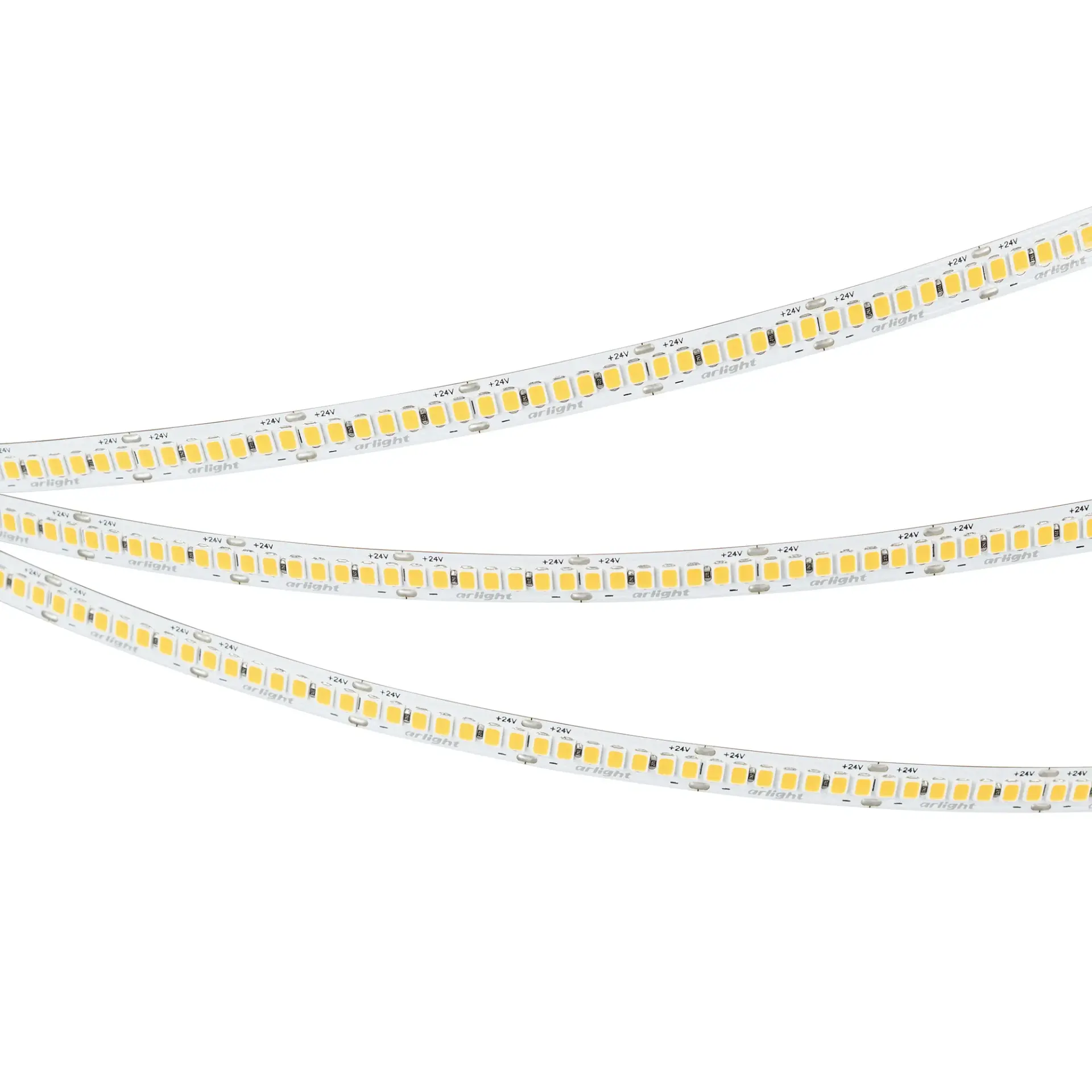 Светодиодная лента RT-A280-8mm 24V White6000 (10 W/m, IP20, 5m)