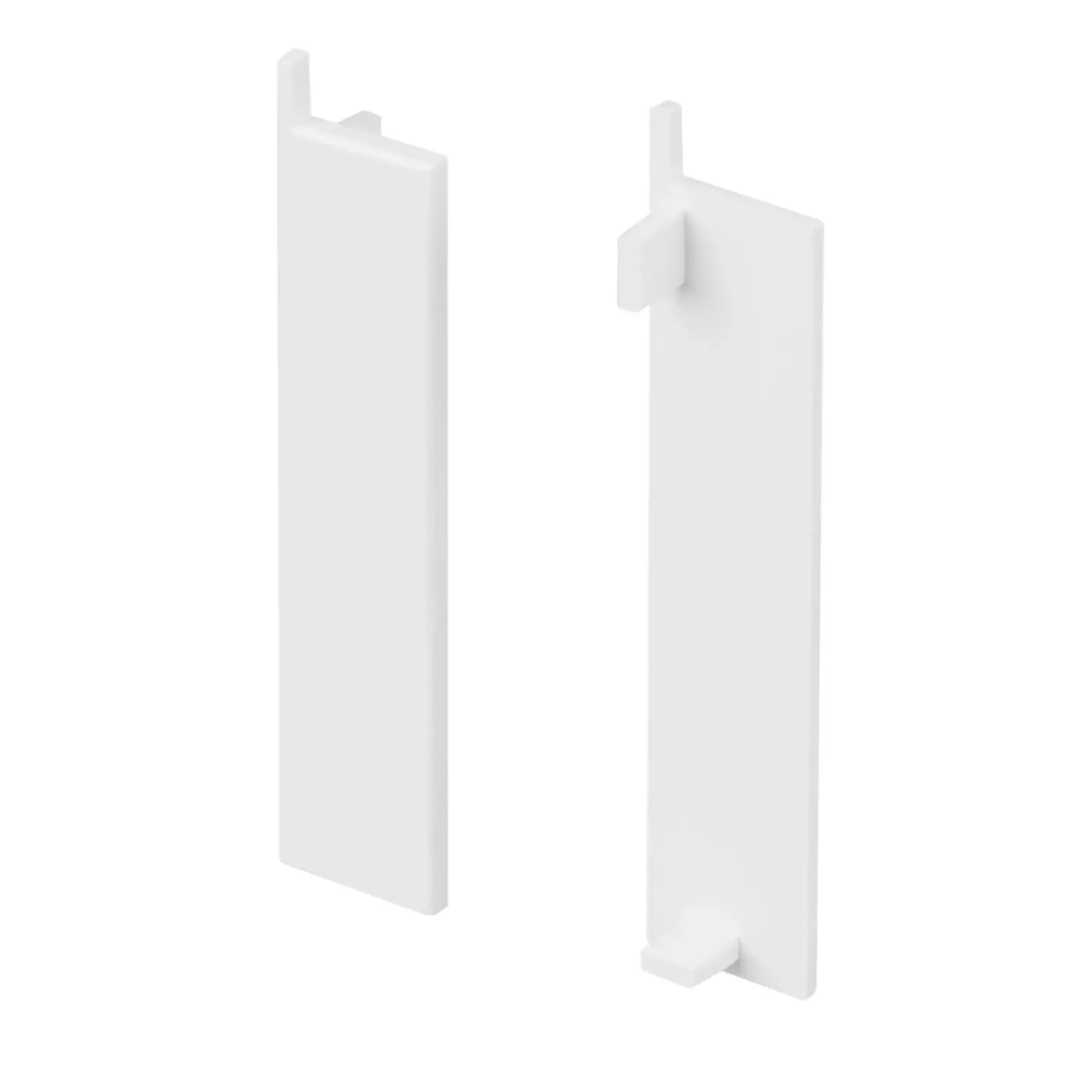 Заглушка PLINTUS-H58-F WHITE