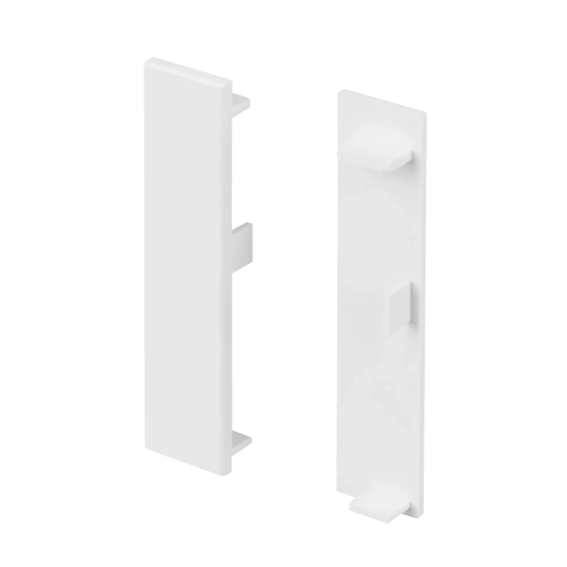 Заглушка PLINTUS-H55 WHITE