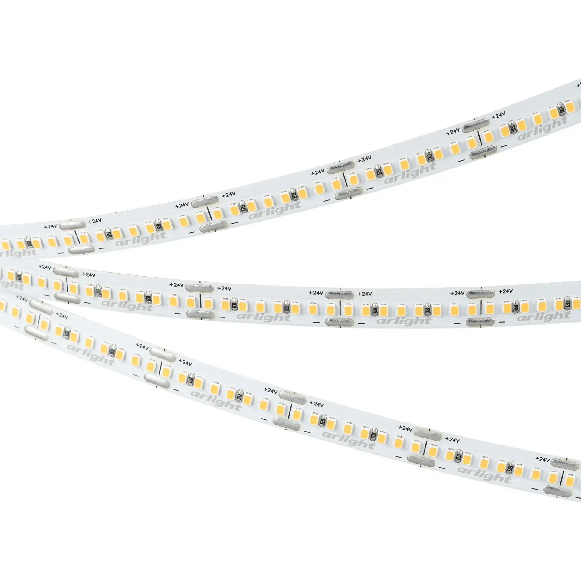 Светодиодная лента MICROLED-M320-8mm 24V Warm2700 (8 W/m, IP20, 2216, 5m), ракурс 2