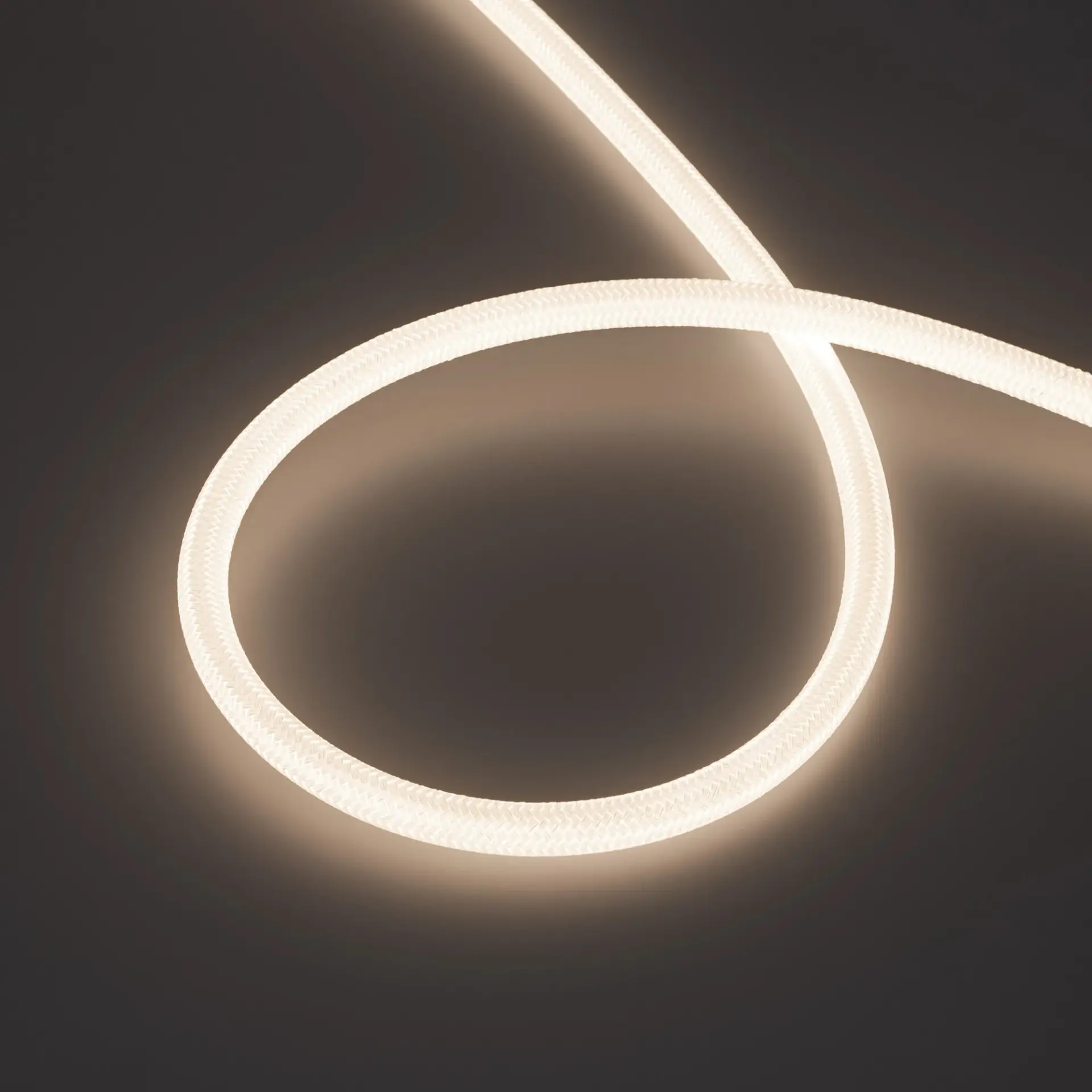 Гибкий неон MOONLIGHT-COTTON-TOP-S-M560-D13xmm 24V Day4000 (11 W/m, IP65, 5m, wire x1)