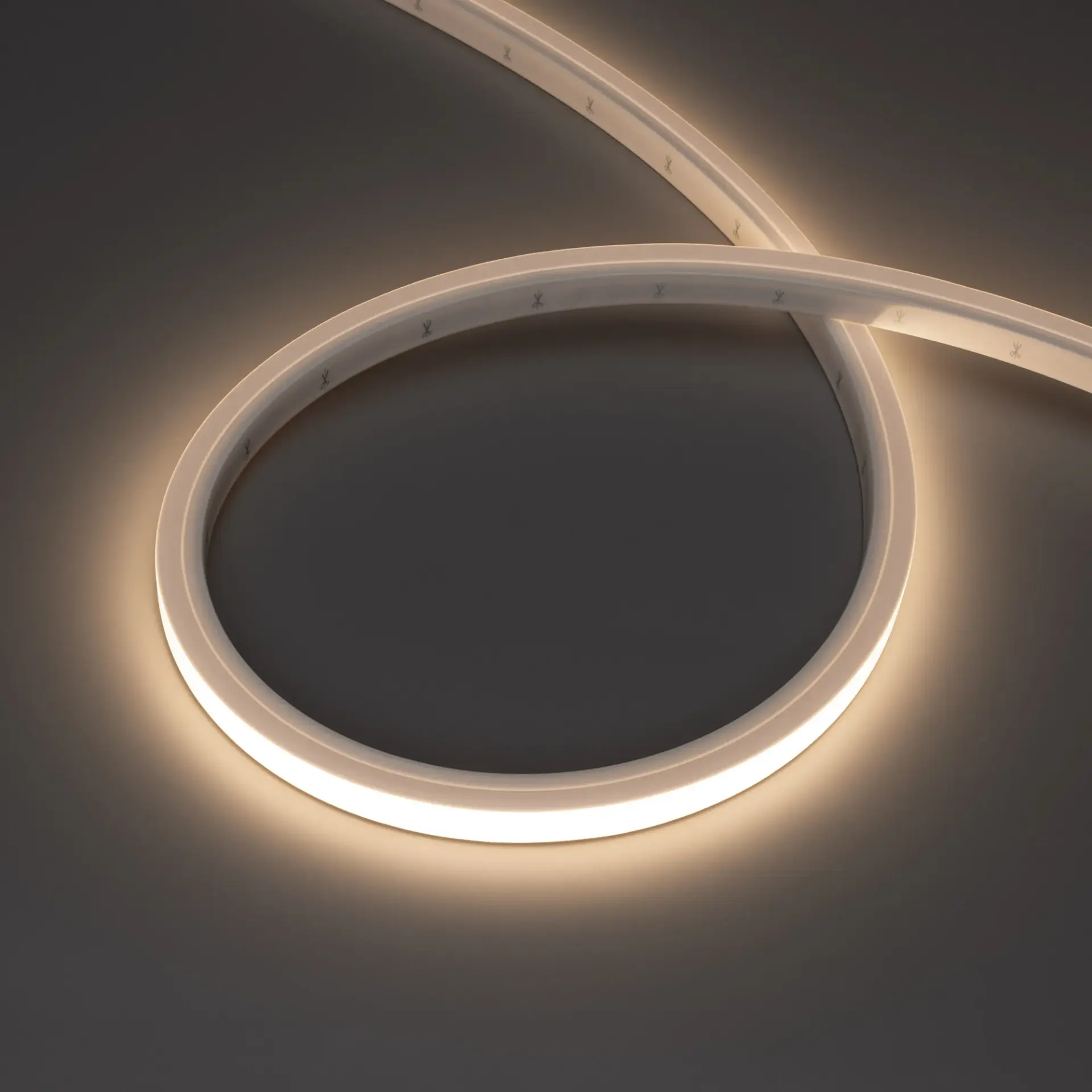Гибкий неон NOVA-TOP-PU-A120-16x15mm 24V Day4000 (10 W/m, IP68, 5m, wire x2)