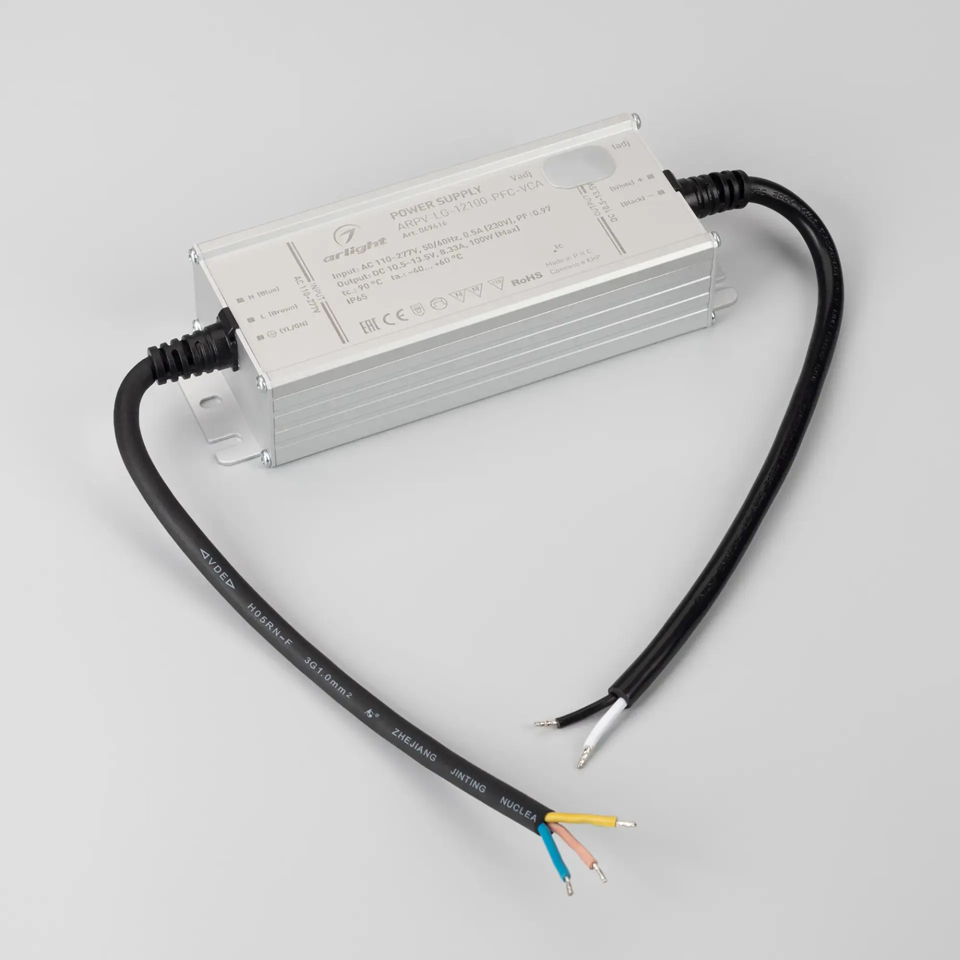 Блок питания ARPV-LG-12100-PFC-VCA (10.5-13.5V, 8.33A, 100W)