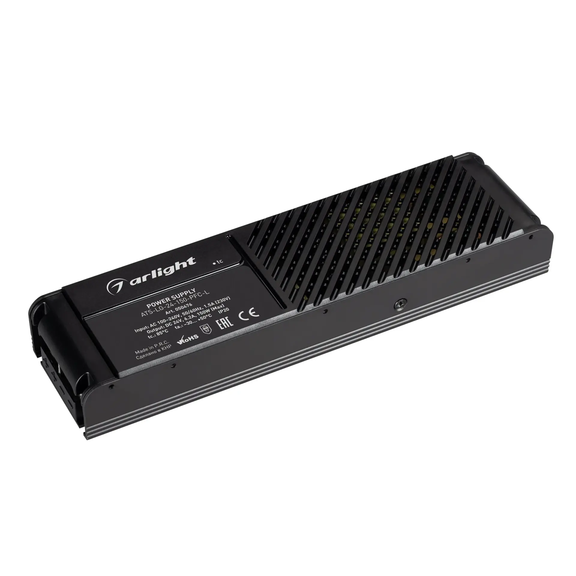 Блок питания ATS-LG-24-150-PFC-L (24V, 6.2A, 150W)