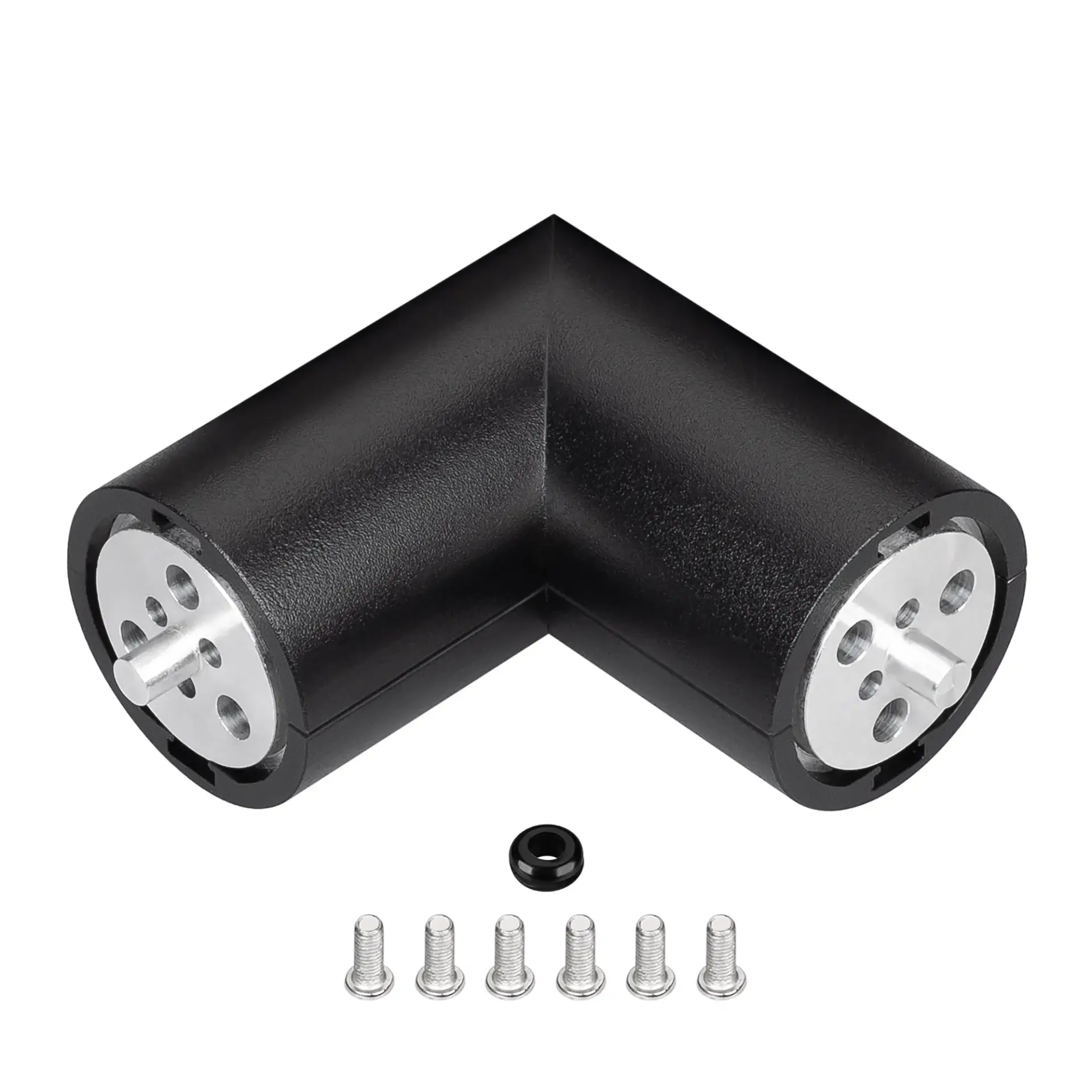 Соединитель профиля ROUND-D36-360-90 BLACK