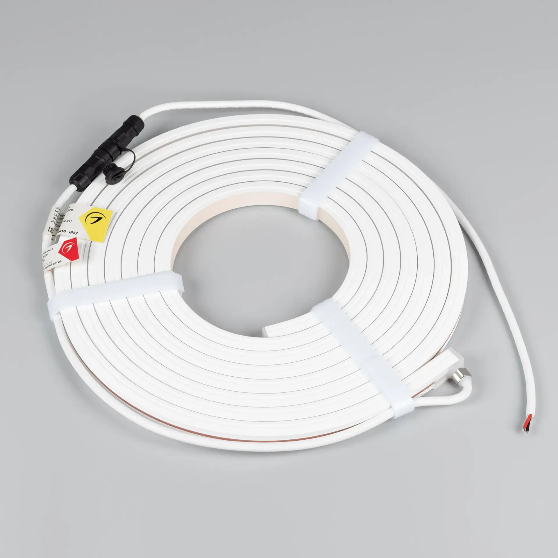 Гибкий неон MOONLIGHT-TOP-X320-13x12mm 24V Day4000 (5 W/m, IP67, sauna, 5m, wire x1), ракурс 3