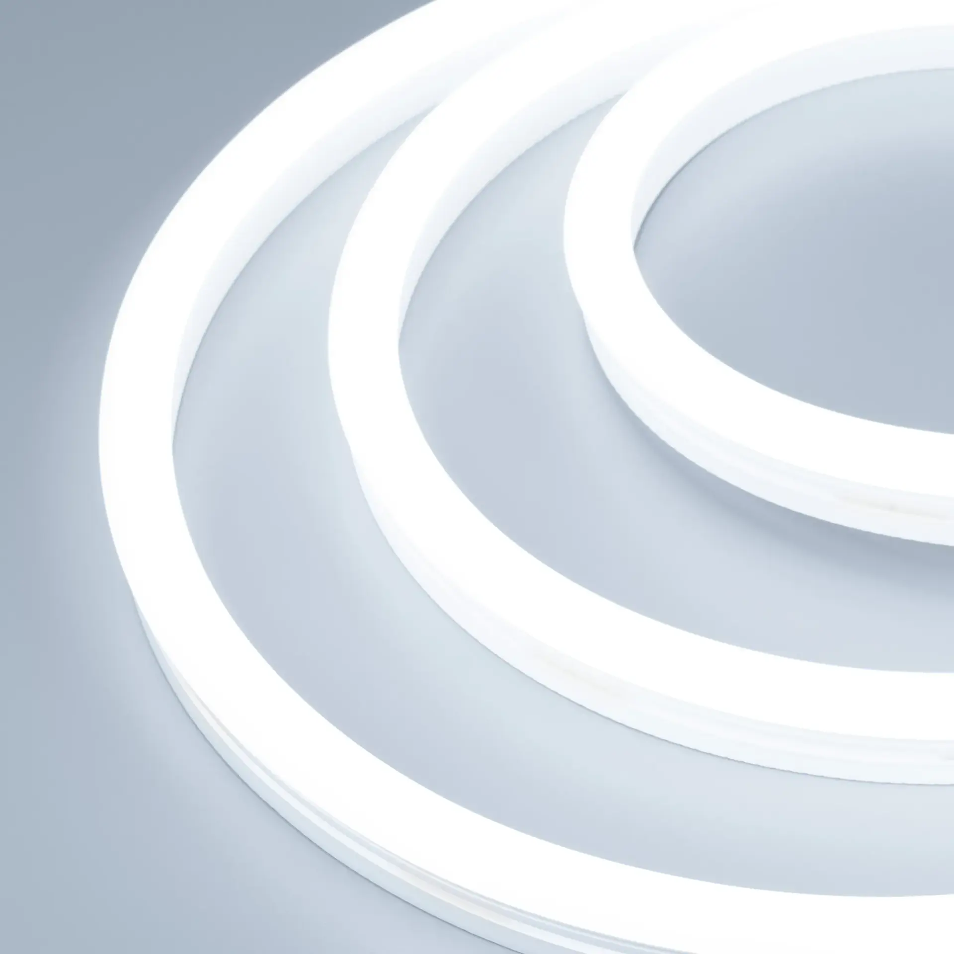Гибкий неон WAVE-SIDE-A120-12x25mm 230V White6000 (12 W/m, IP67, 50m, wire x2)