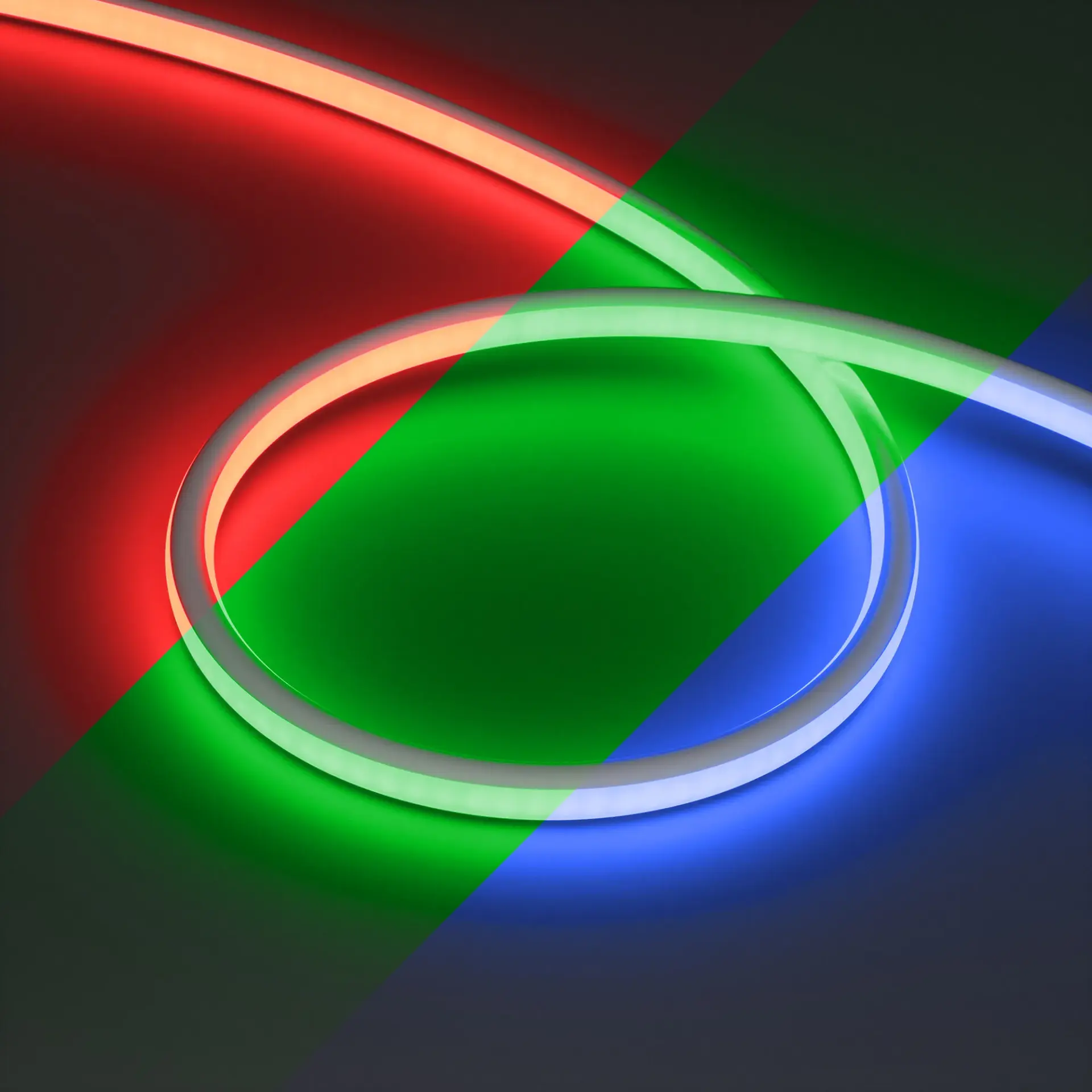 Гибкий неон WAVE-TOP-A240-18x15mm 24V RGB (10 W/m, IP54, 5m, wire x1)