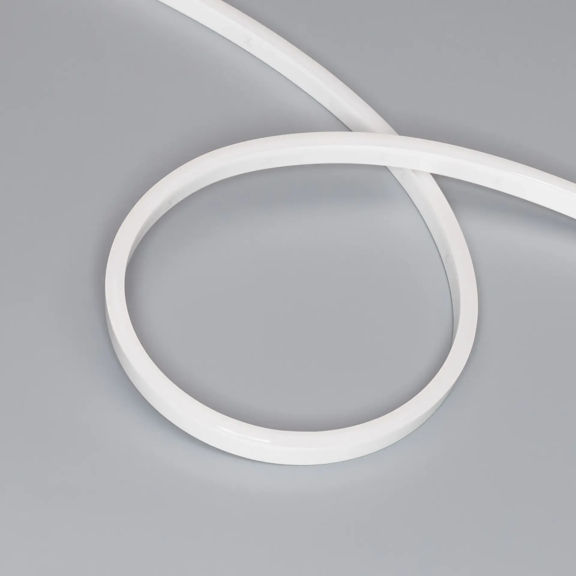 Гибкий неон WAVE-SIDE-PU-A120-06x12mm 24V Warm3000 (8 W/m, IP68, 1m, wire x1), ракурс 2