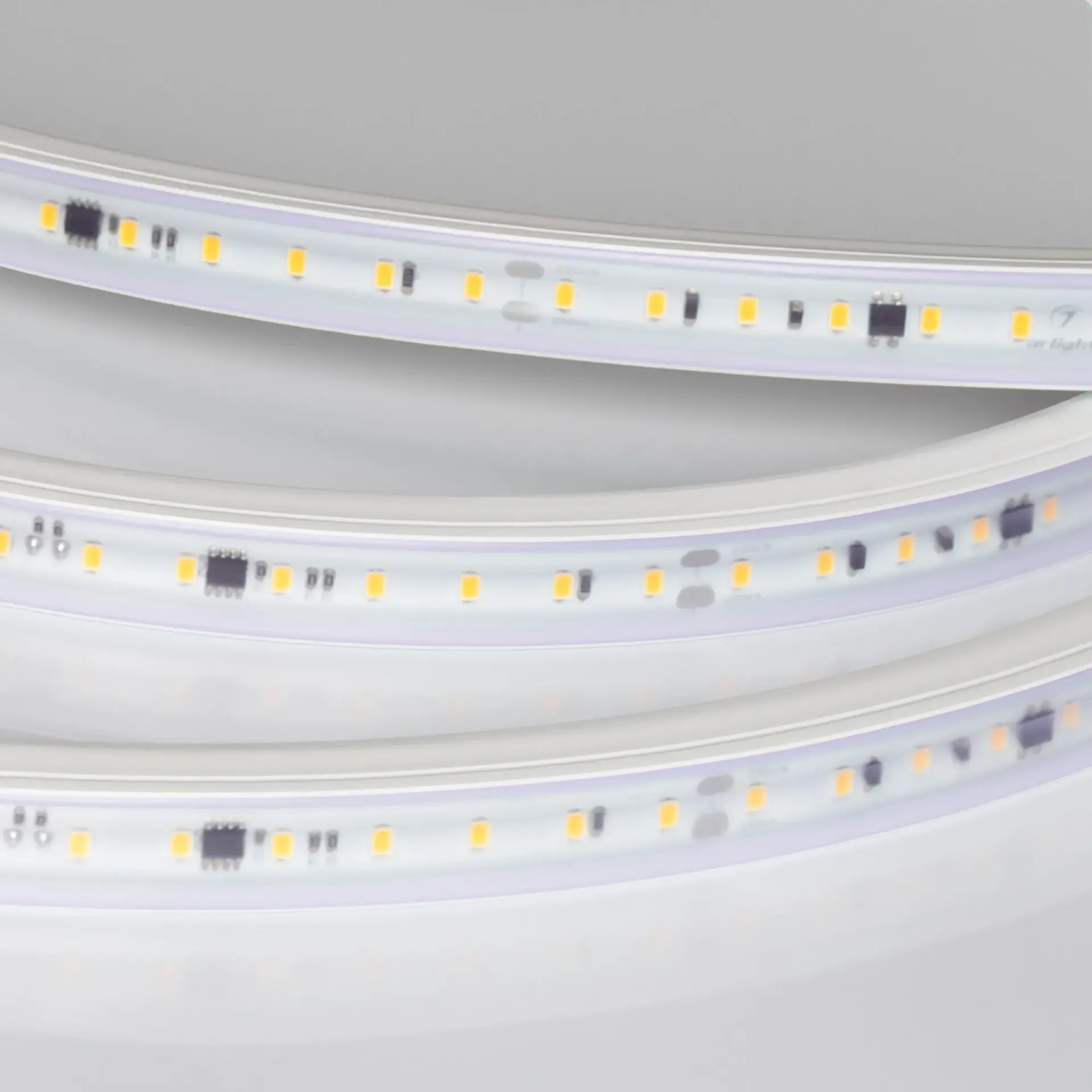 Светодиодная лента герметичная ARL-PV-A84-17mm 230V Warm2700 (14 W/m, IP65, FlickerFree, 30m), ракурс 3