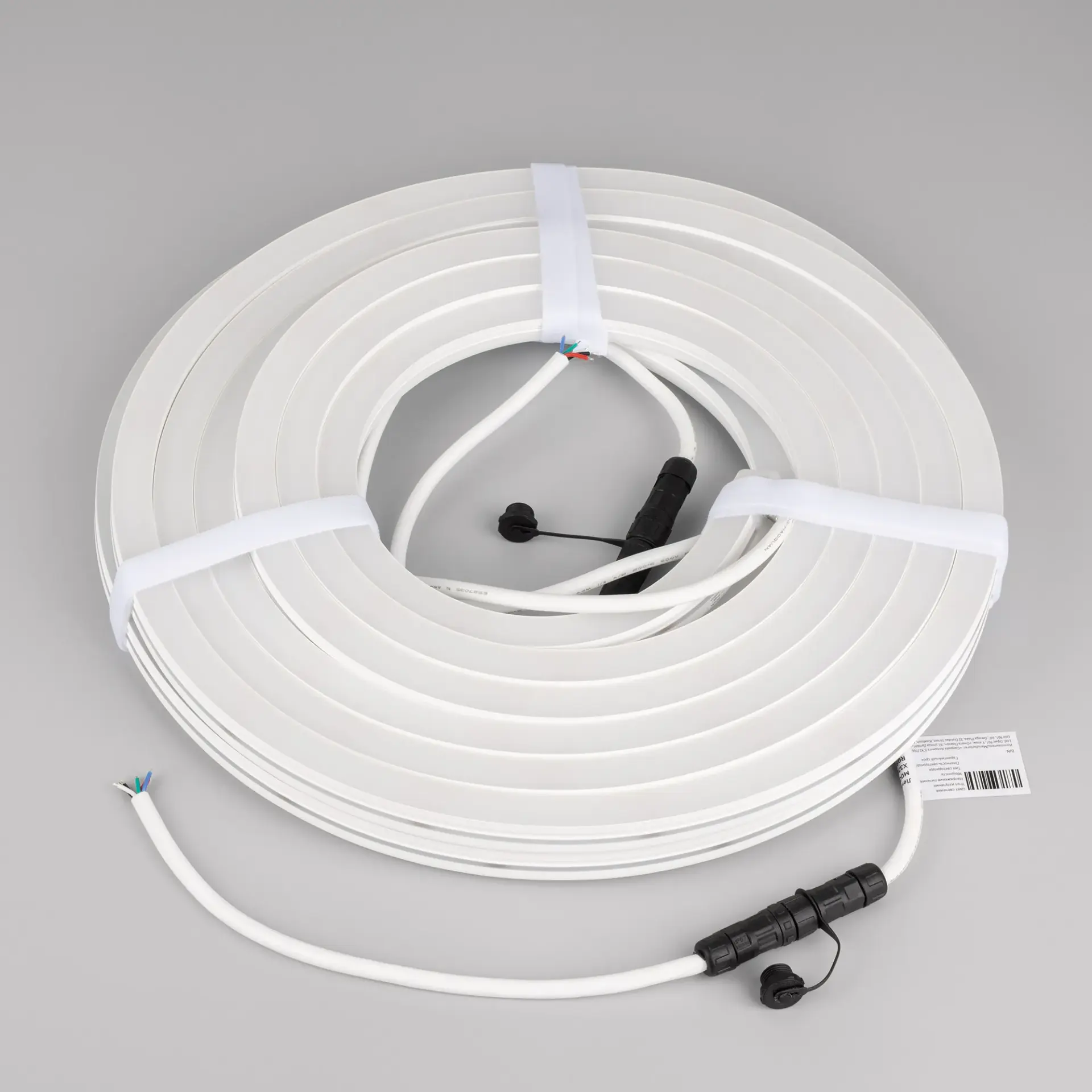 Гибкий неон MOONLIGHT-PRO-SIDE-X336-16x16mm 24V RGBW-Day (12 W/m, IP67, 10m, wire x2)