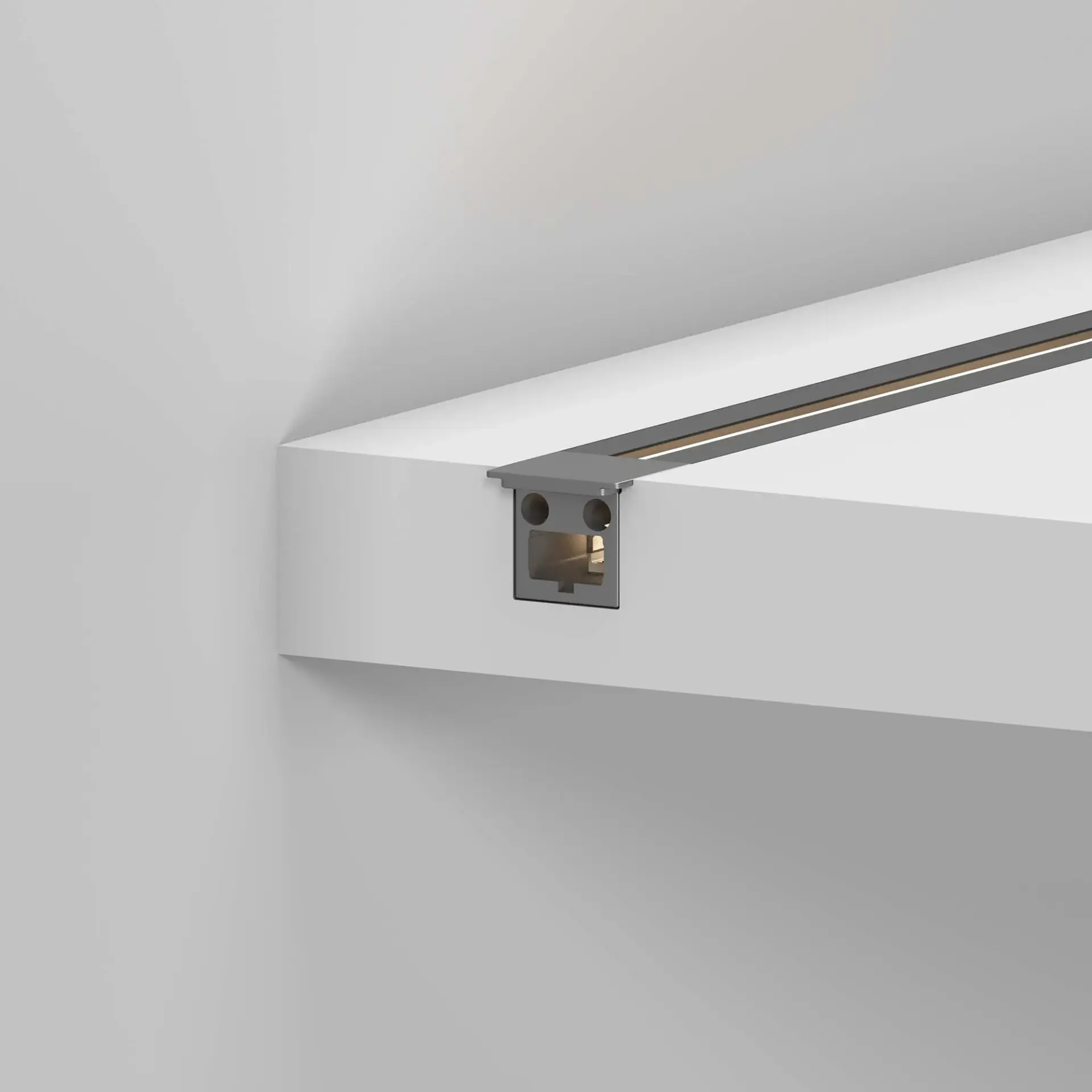 Профиль с экраном SL-MINI-3-H10-F12-2000 IRON GREY