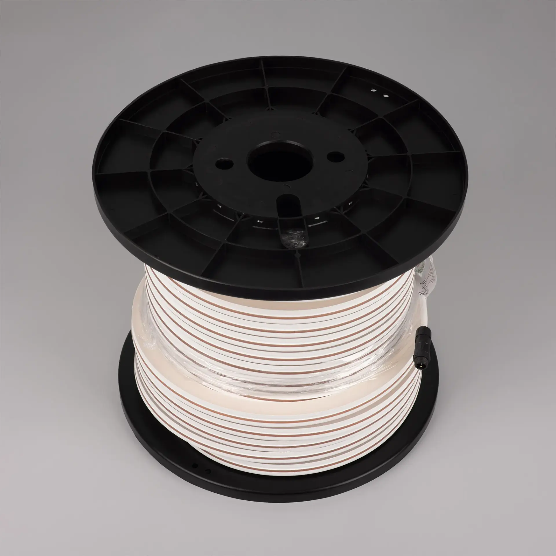 Гибкий неон MOONLIGHT-PRO-SIDE-X320-16x16mm 48V Warm3000 (10 W/m, IP67, 30m, wire x2), ракурс 4