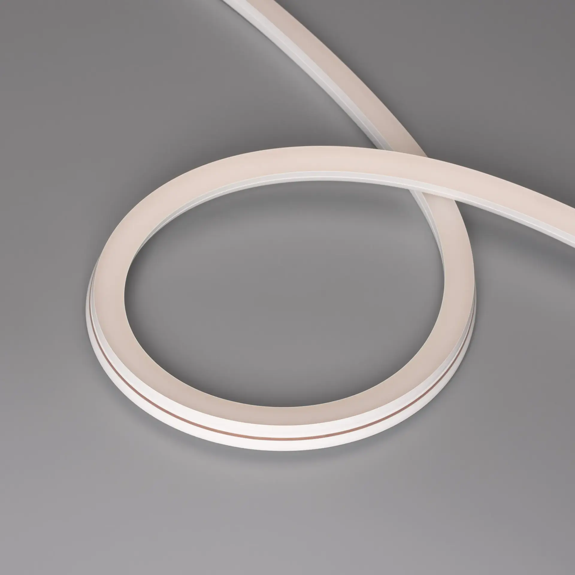 Гибкий неон MOONLIGHT-PRO-SIDE-X320-20x20mm 48V Warm3000 (10 W/m, IP67, 30m, wire x2), ракурс 4