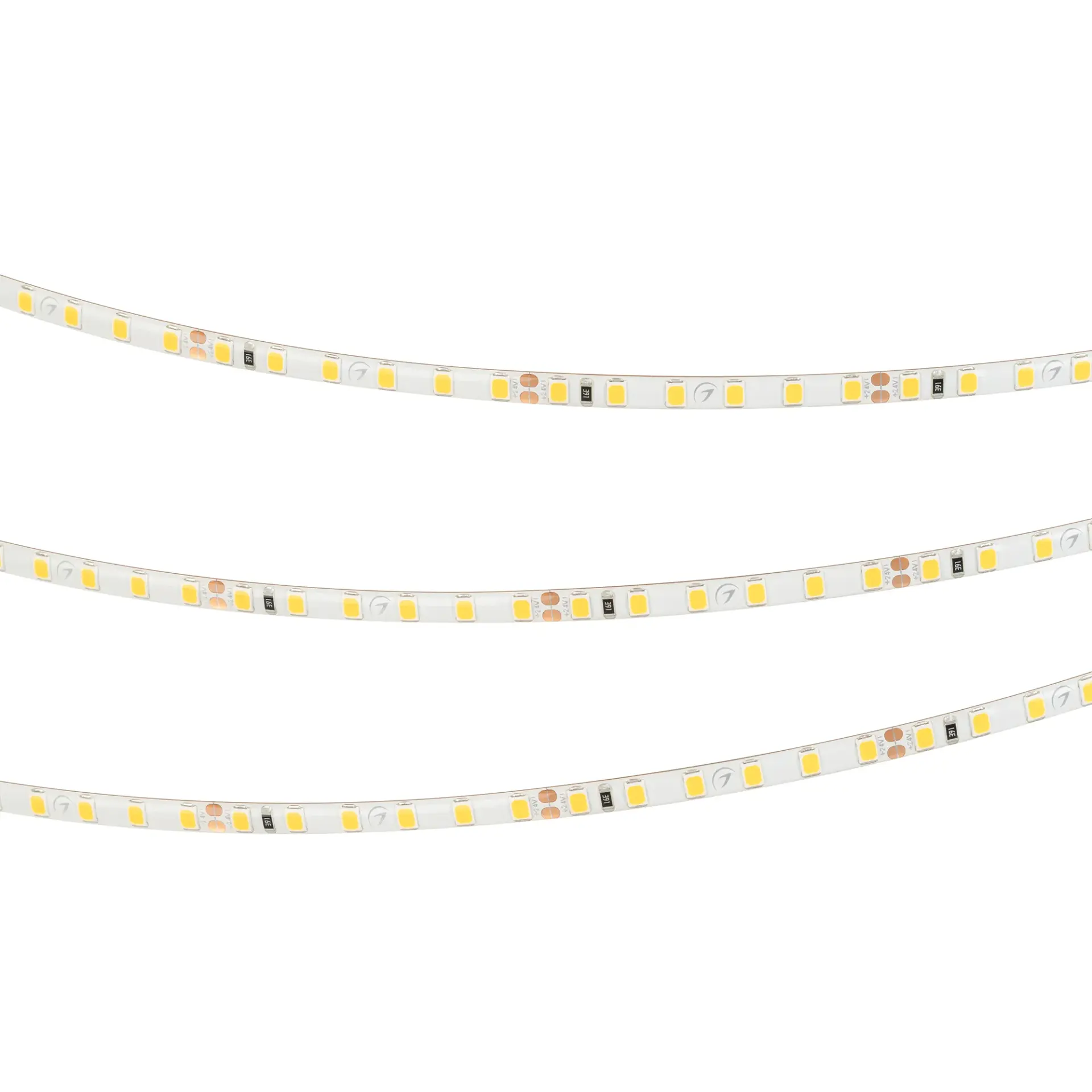 Светодиодная лента герметичная RTW-SE-A120-5mm 24V Warm3000 (9.6 W/m, IP65, 5m), ракурс 3