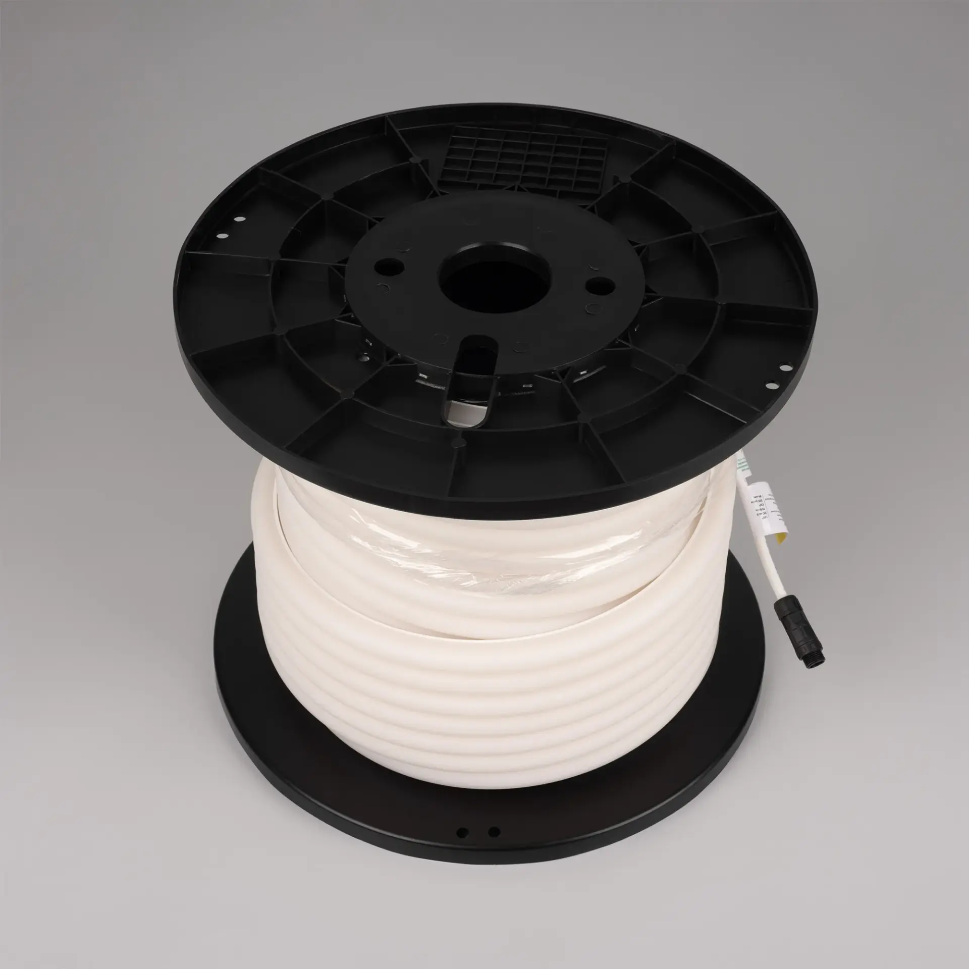 Гибкий неон MOONLIGHT-PRO-TOP-X320-16x15mm 48V Warm3000 (10 W/m, IP65, 30m, wire x2), ракурс 4