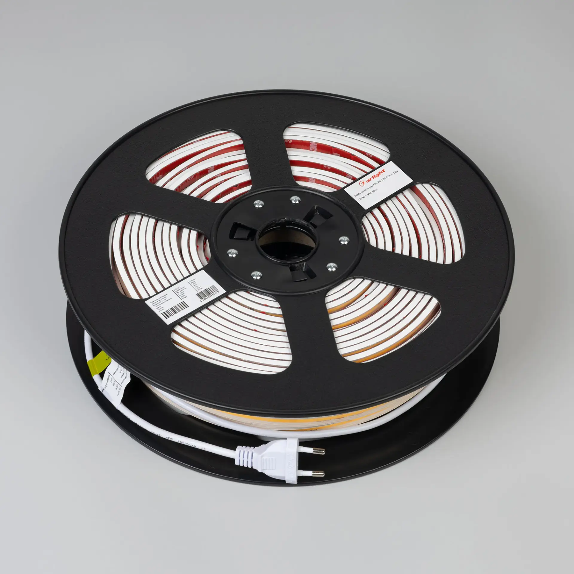 Светодиодная лента герметичная ARL-PS-X296-10mm 230V Day4000 (12 W/m, IP67, 50m), ракурс 2