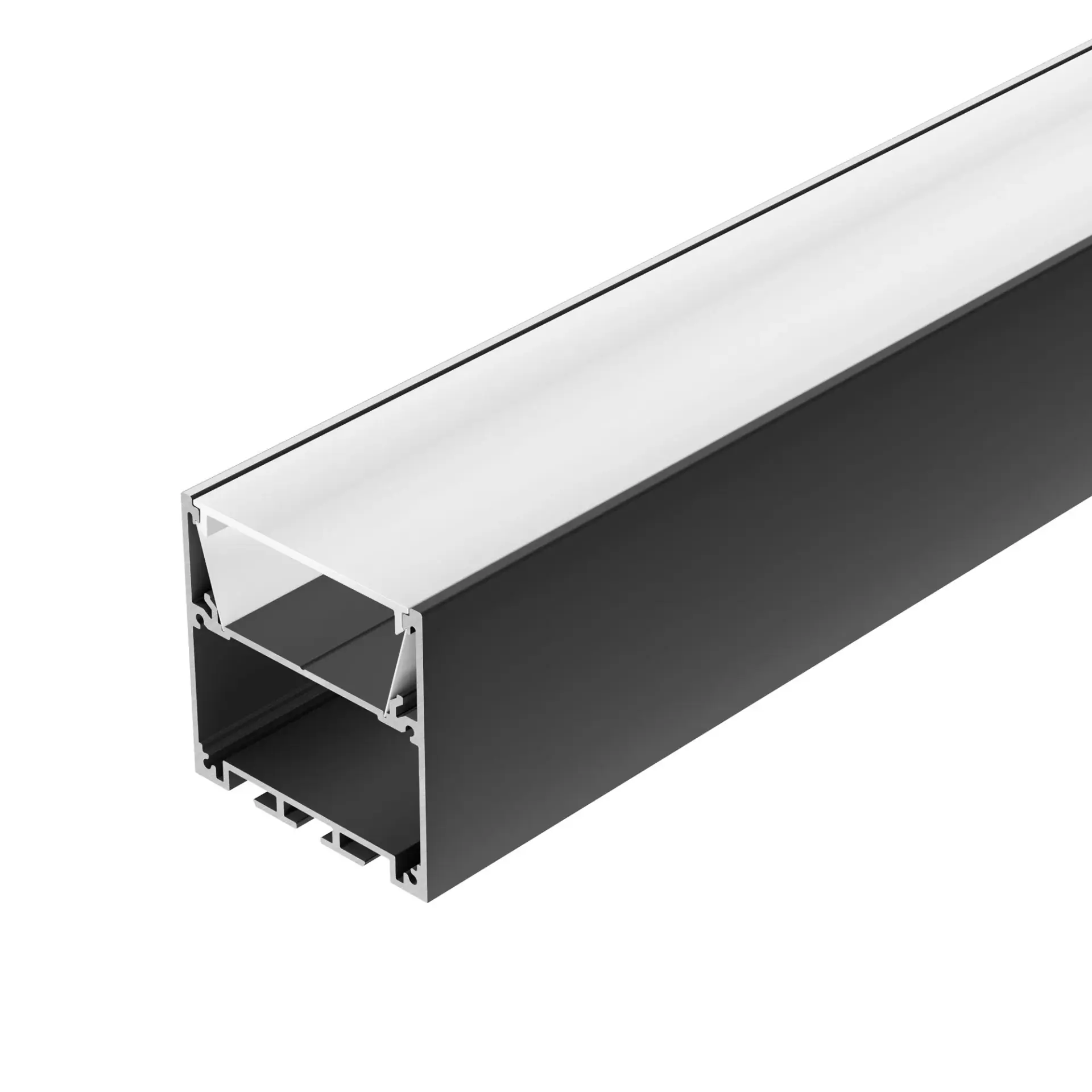 Профиль SL-LINE-5050-2000 BLACK с рефлектором