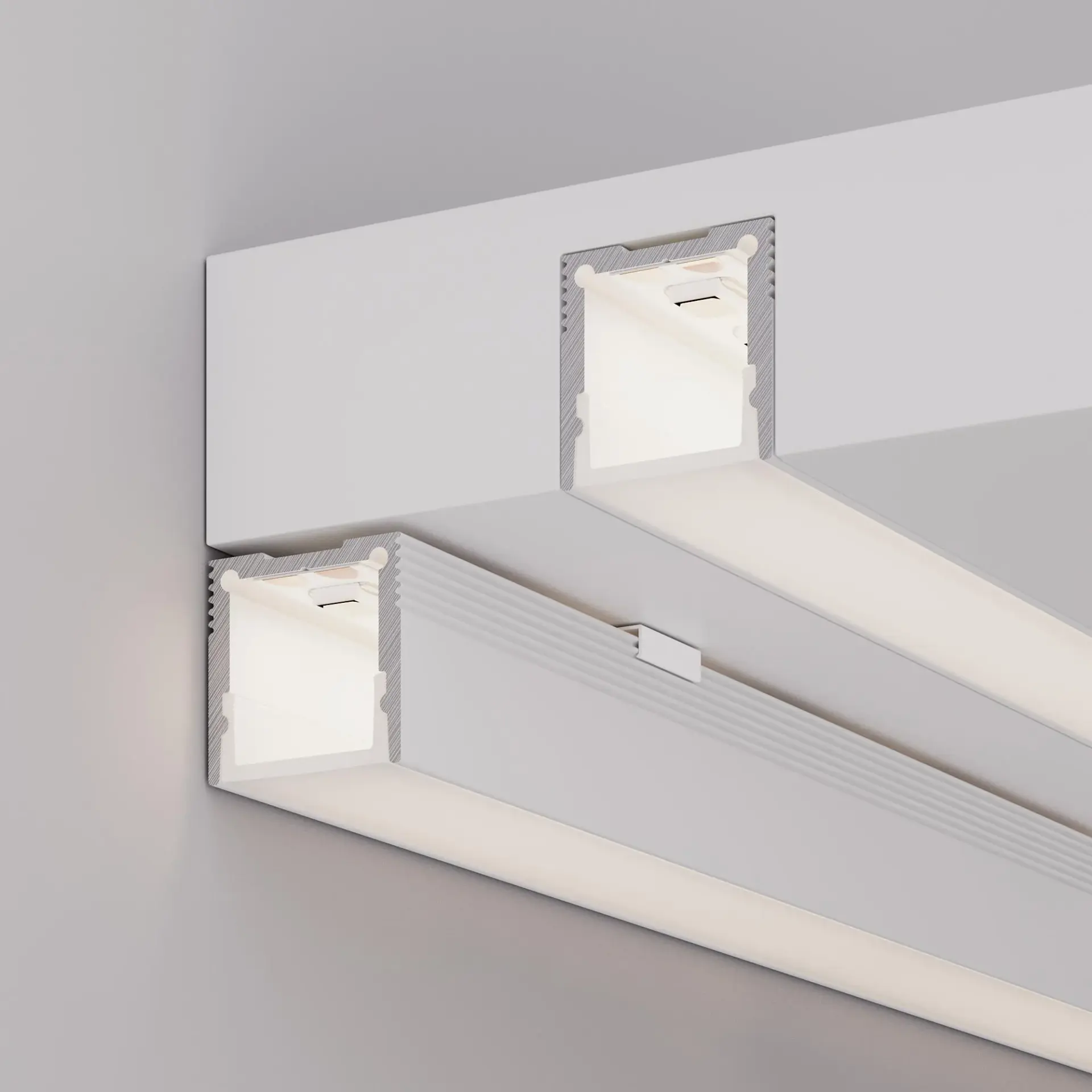Профиль SL-SLIM20-H20-3000 WHITE (BY), ракурс 4