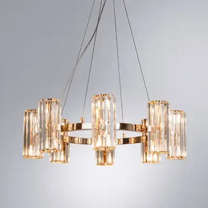 Люстра Arte Lamp A1049SP-16GO SANTORINI — золотой, ракурс 2
