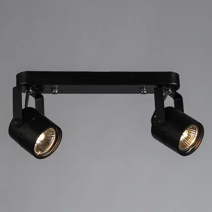 Спот Arte Lamp A1311PL-2BK MIZAR — черный