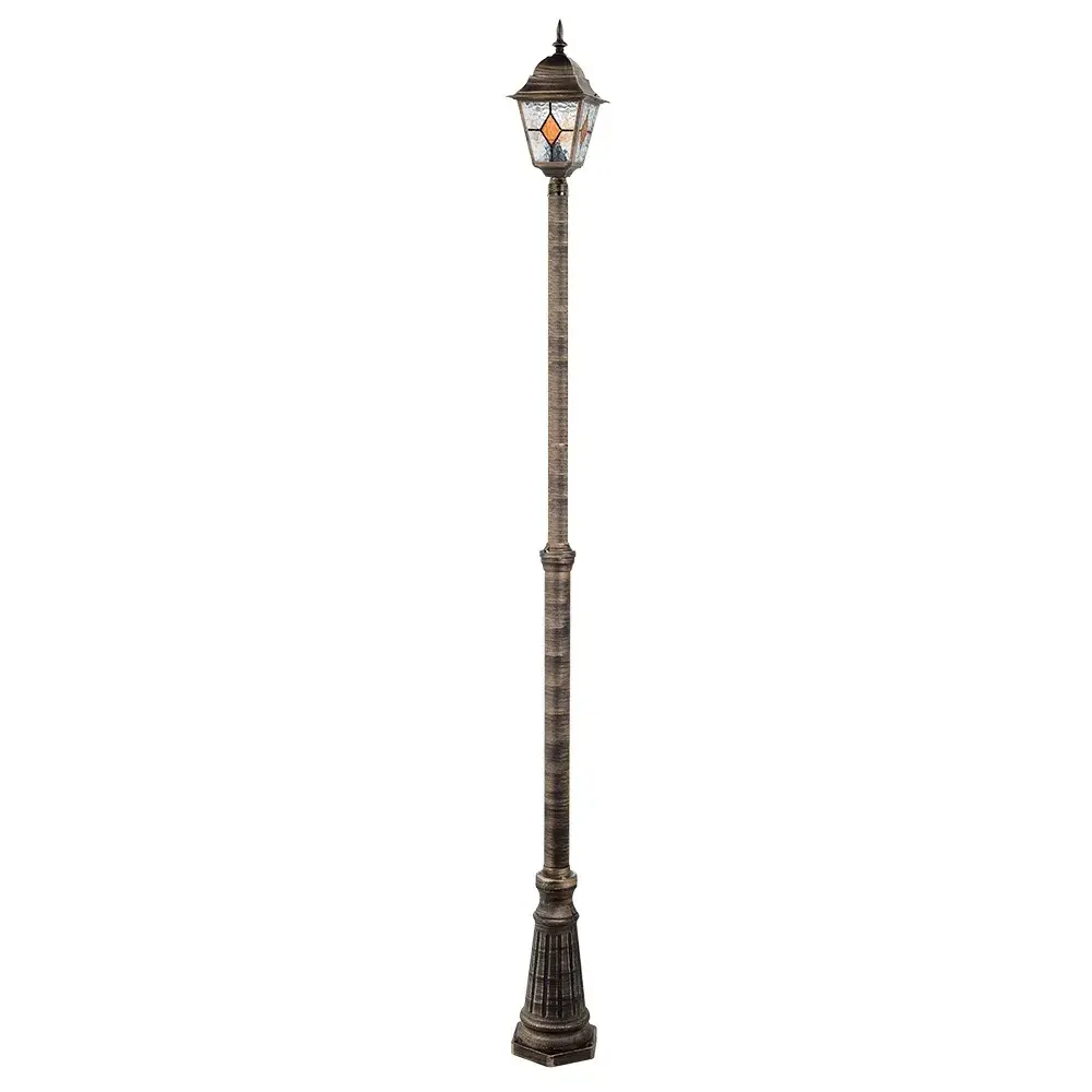 Фонарный столб Arte Lamp A1542PA-1BN MADRID — коричневый