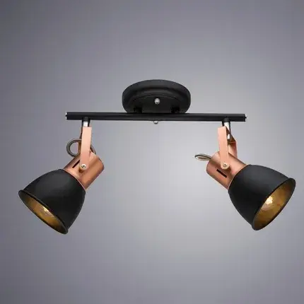 Спот Arte Lamp A1677PL-2BK JOVI — черный, ракурс 2
