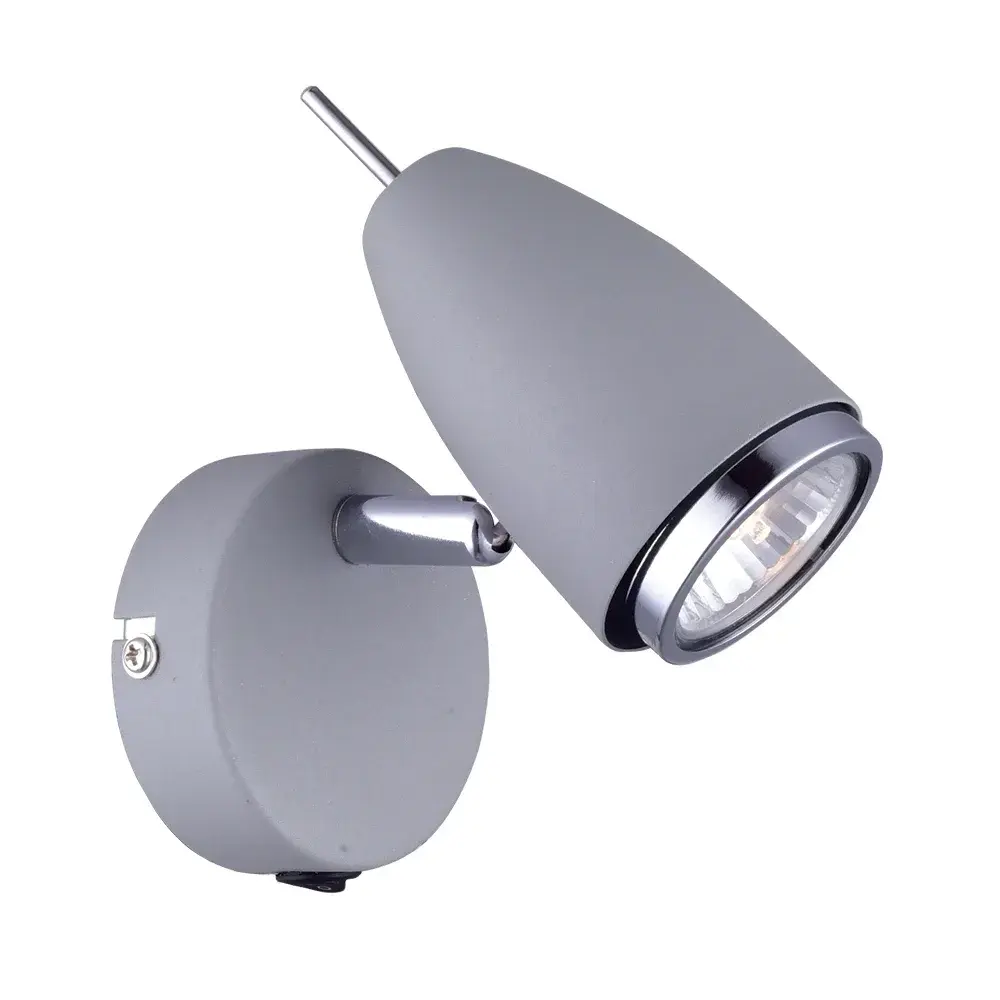 Спот Arte Lamp A1966AP-1GY REGISTA — серый