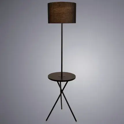 Торшер Arte Lamp A2070PN-1BK COMBO — черный, ракурс 2