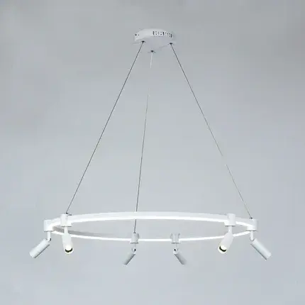 Светильник Arte Lamp A2186SP-1WH RING — белый, ракурс 2