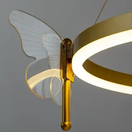 Люстра Arte Lamp A2187LM-1GO DARCY — золотой, ракурс 4
