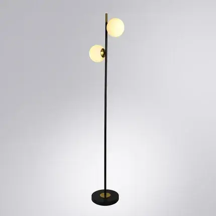 Торшер Arte Lamp A2224PN-2BK ALCOR — черный, ракурс 2