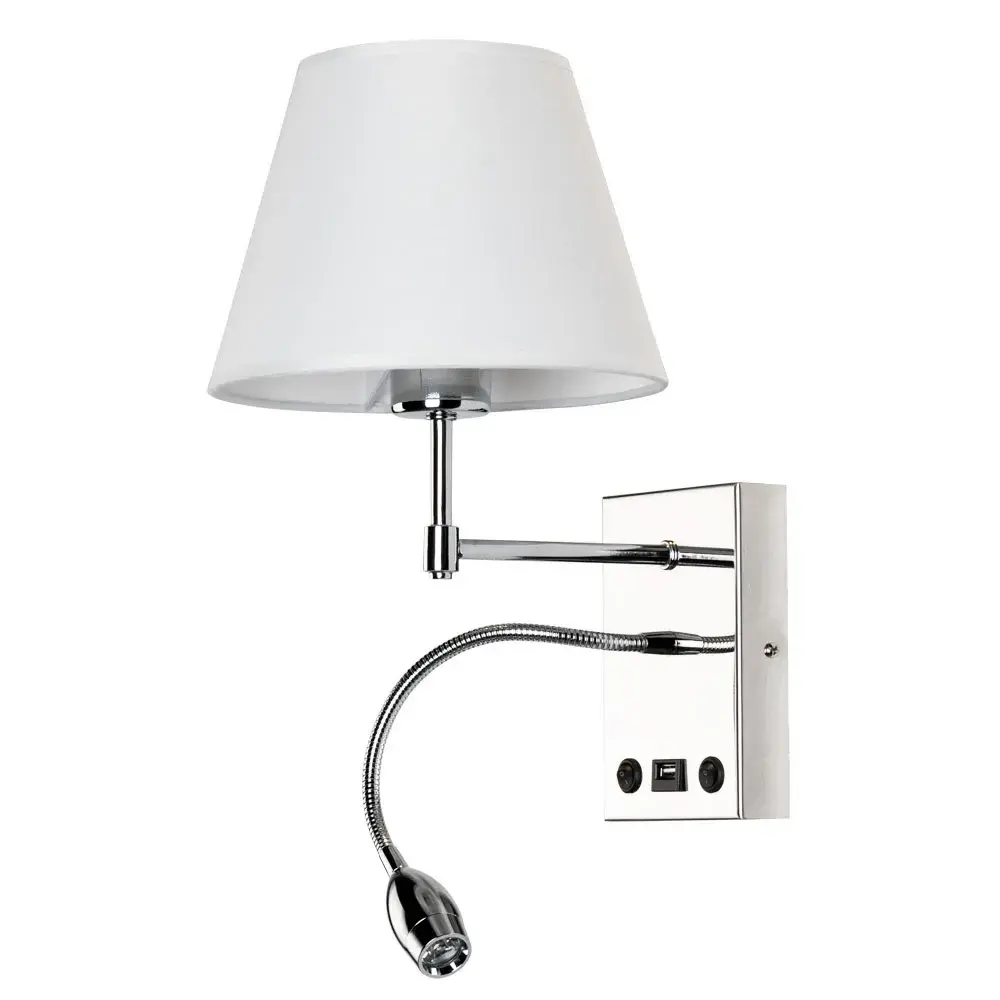 Бра Arte Lamp A2581AP-2CC ELBA — хром