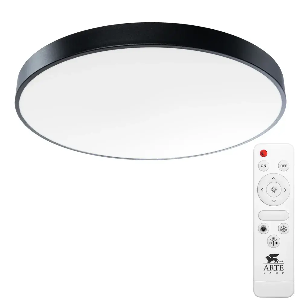 Светильник Arte Lamp A2673PL-1BK ARENA — черный