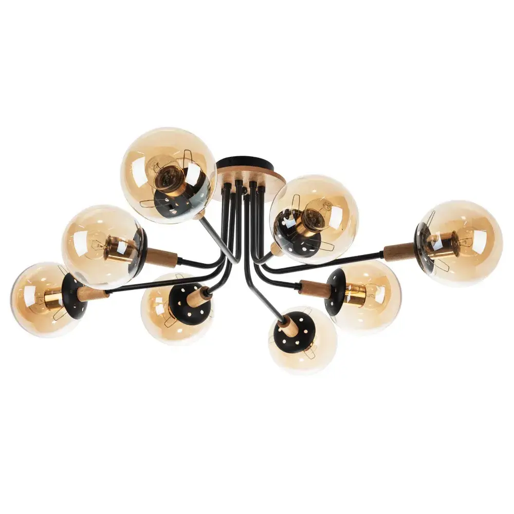 Люстра Arte Lamp A2716PL-8BK OXFORD — черный