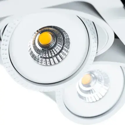Точечный светильник Arte Lamp A3007PL-2WH STUDIO — белый, ракурс 4