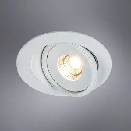 Точечный светильник Arte Lamp A3807PL-1WH STUDIO — белый, ракурс 2