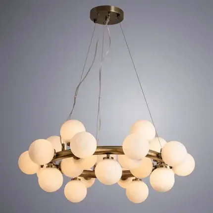Светильник Arte Lamp A3988SP-25AB BOLLA-PICCOLO — бронза, ракурс 2